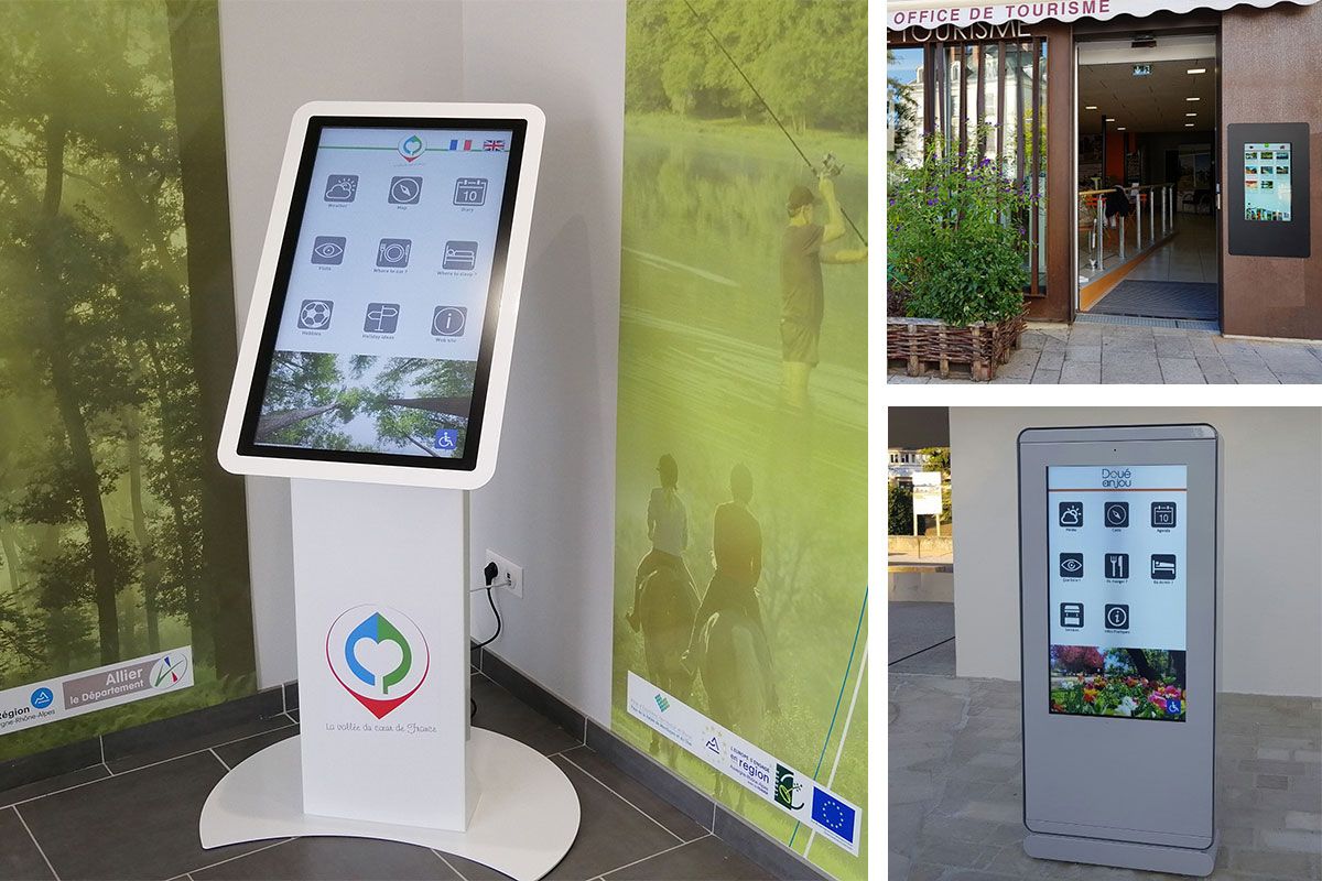 Photographies Bornes intéractives tactiles